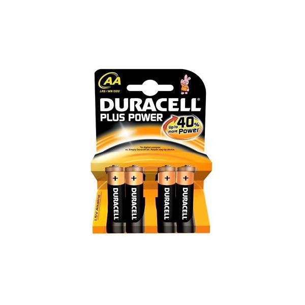 Batterie DURACELL Plus LR06 (4 uds)