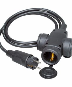 Cavo Prolunga Kopp H07RN-F Nero 1,5 m Triplo Bipolare