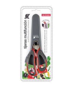 Forbicine TM Home Rosso Acciaio inossidabile