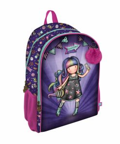 Zaino Scuola Gorjuss Up and away Viola 31.5 x 40 x 22.5 cm