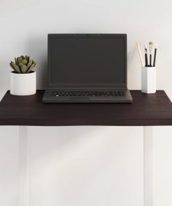 vidaXL Tablero mesa madera tratada roble borde vivo marrón 60x40x2 cm