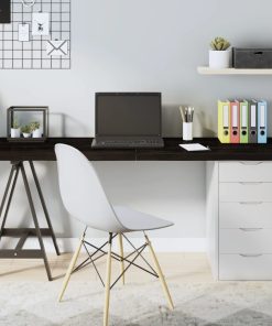 vidaXL Tablero mesa madera roble tratada marrón oscuro 160x50x(2-4) cm