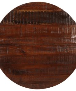 vidaXL Tablero de mesa redondo madera maciza reciclada Ø 70x2,5 cm