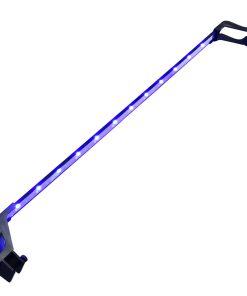 vidaXL Luz LED para acuario con abrazaderas azul y blanco 90-105 cm