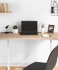vidaXL Tablero de escritorio madera maciza de pino 100x50x2,5 cm
