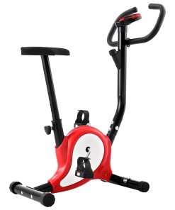 vidaXL Heimtrainer mit Riemenantrieb Rot