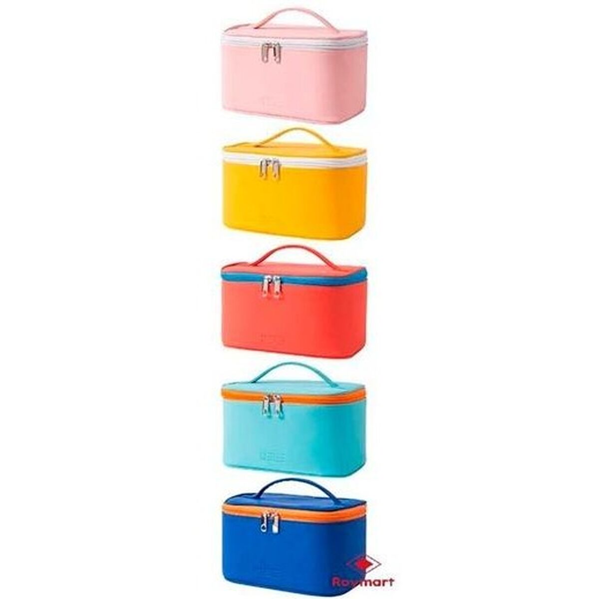 Necessaire da Viaggio Roymart Colors Love Multicolore 24 x 14 x 12 cm Con maniglia - Image 2