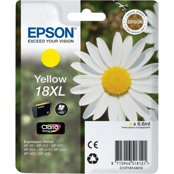 Cartuccia ad Inchiostro Originale Epson 18XL Giallo