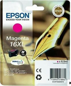 Cartuccia ad Inchiostro Originale Epson DURABRITE ULTRA INK - Nº16XL Magenta (10 Unità)