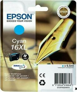 Cartuccia ad Inchiostro Originale Epson DURABRITE ULTRA INK - Nº16XL Ciano (10 Unità)