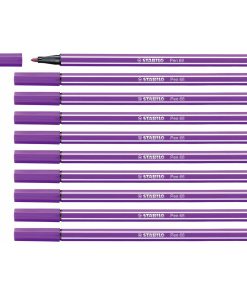 Pennarelli Stabilo Pen 68 Lilla (10 Pezzi)