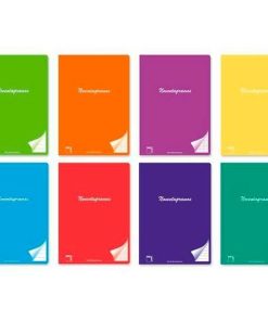 Agenda Pacsa Multicolore A4 48 Fogli 5 mm Griglia stampata (6 Pezzi)