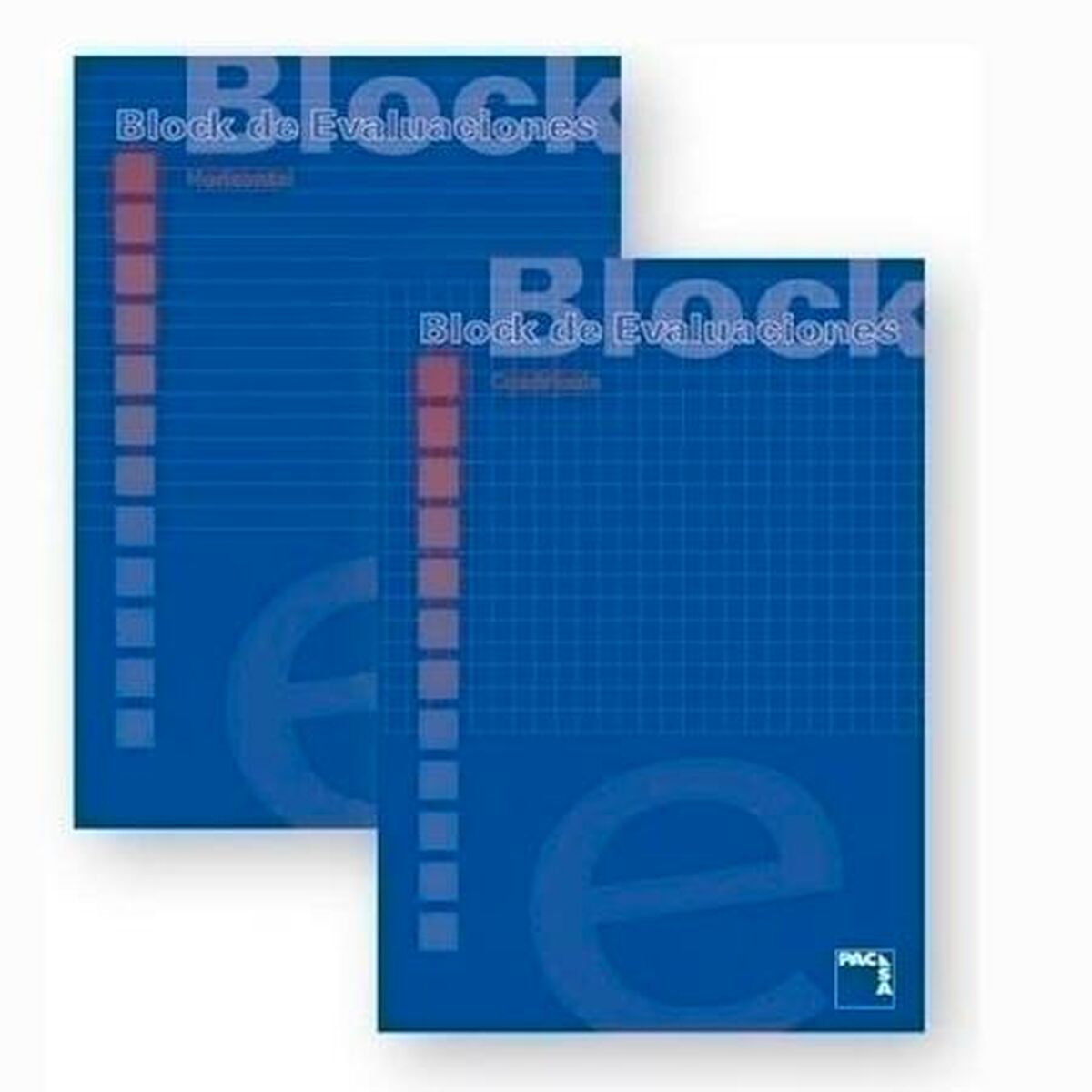 Block Notes Pacsa Azzurro A4 50 Fogli 4 mm (10 Unità) - Image 2