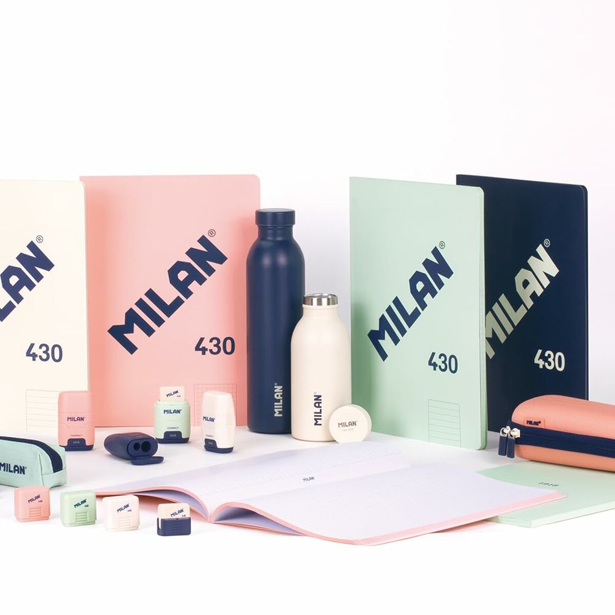 Agenda Milan 430 Rosa A4 48 Fogli 21 x 29,7 cm (3 Unità) - Image 5
