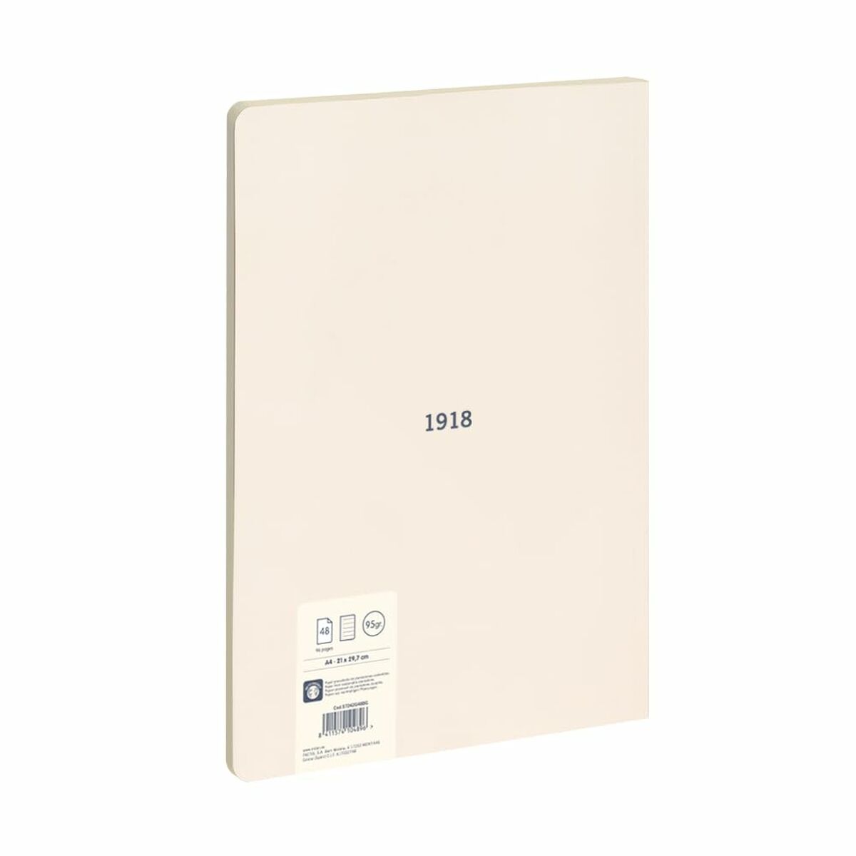 Agenda Milan 430 Beige A4 48 Fogli 21 x 29,7 cm (3 Unità) - Image 3