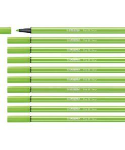 Pennarelli Stabilo Pen 68 Fluorescente Verde (10 Pezzi)