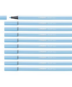 Pennarelli Stabilo Pen 68 Fluorescente Azzurro (10 Pezzi)