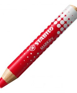Pennarello Stabilo Mrakdry 5 Unità Rosso