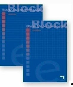 Block Notes Pacsa Azzurro A4 50 Fogli (10 Unità)