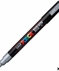 Pennarello POSCA PC-3M Argentato (6 Unità)