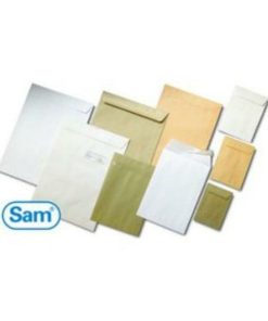 Busta Sam A-17495 Bianco 18 x 23 cm 176 x 231 mm Autoadesivo 90 g/m²