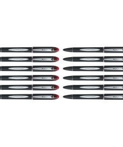 Biro a inchiostro liquido Uni-Ball Rollerball Jestsream SX-210 Rosso 12 UnitÃ