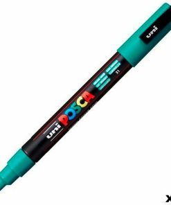 Pennarello POSCA PC-3M Verde Smeraldo (6 Unità)