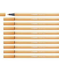 Pennarelli Stabilo Pen 68 Fluorescente Arancio (10 Pezzi)