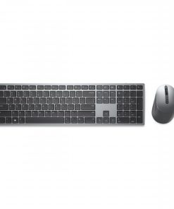 Tastiera e Mouse Wireless Dell KM7321WGY Grigio Qwerty in Spagnolo QWERTY
