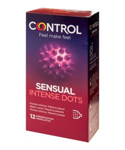 Preservativi Intense Dots Control 12 Pezzi