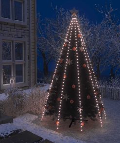 vidaXL Weihnachtsbaum-Lichternetz mit 400 LEDs 400 cm