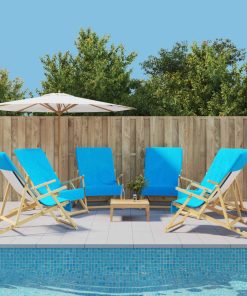 vidaXL Strandtücher 6 Stk. Türkis 60x135 cm Stoff 400 GSM