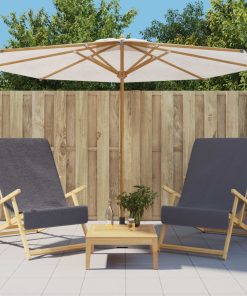 vidaXL Strandtücher 2 Stk. Anthrazit 60x135 cm Stoff 400 GSM
