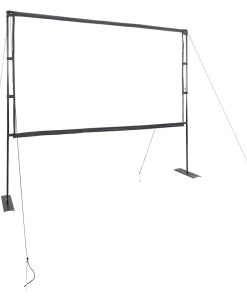 vidaXL Beamer Leinwand mit Ständer 108 Zoll 16:9