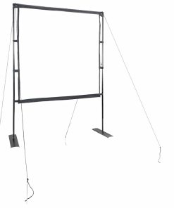 vidaXL Beamer Leinwand mit Ständer 89 Zoll 1:1