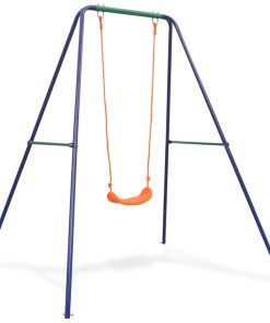 vidaXL Einzelschaukel Orange