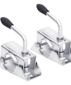 Morsetti Per Ruotino 2pz 13,5x6,5x14 Cm Acciaio Zincato