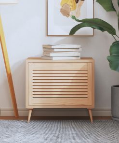 Anta Con Design A Lamelle 39,5x59,4 Cm In Legno Di Pino