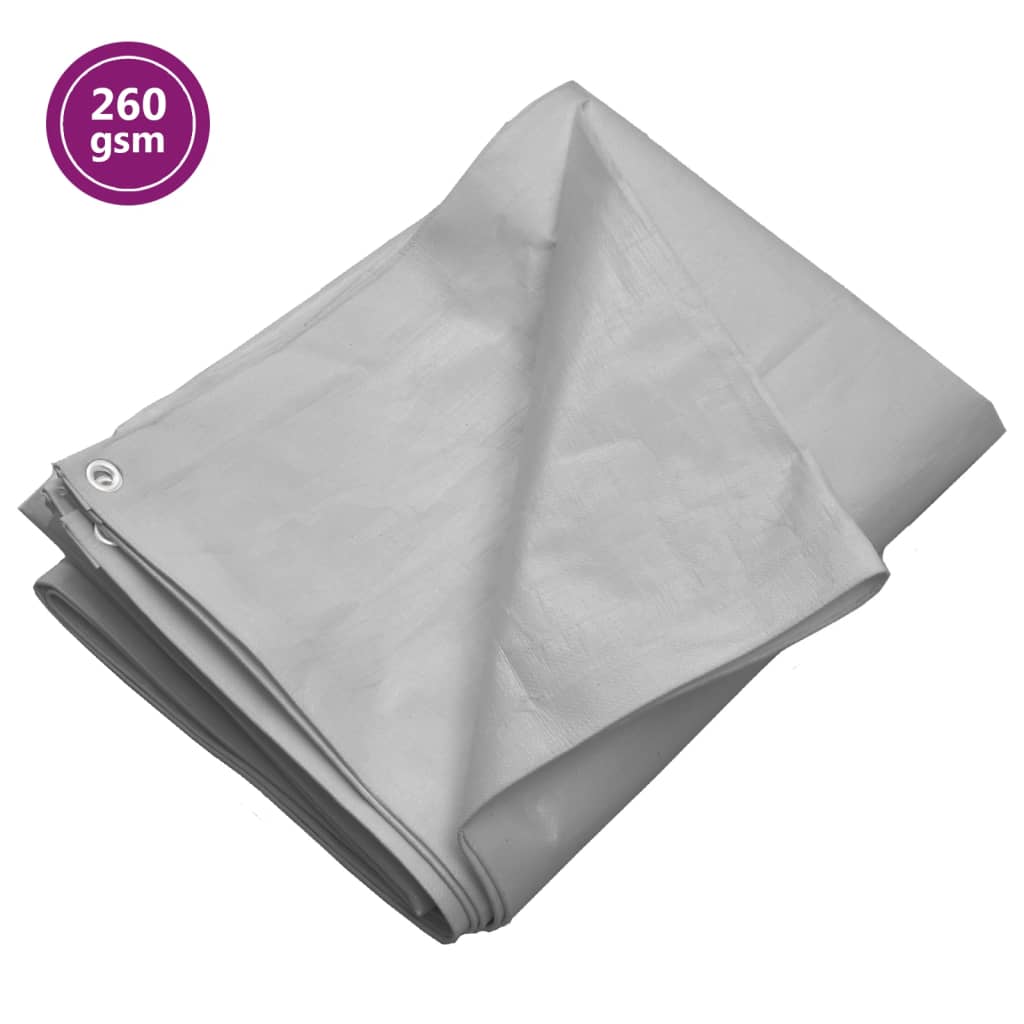 Telone 260 G/m² 3x4 M Grigio Hdpe