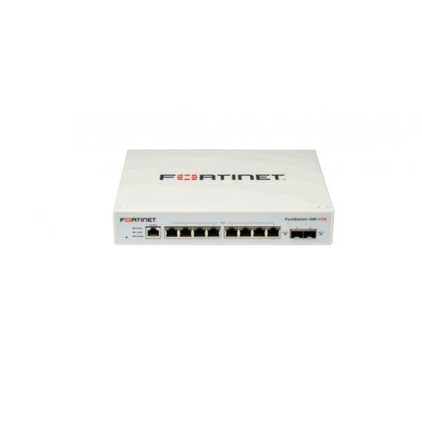 FortiswitcH-108F-Poe Switch L2+ Management Con 8 P. Ge + 2 P. Sfp Poe Power Budget 65w