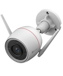 Ezviz H3c 2k Telecamera Da Esterno 4mm, Risoluzione 2k 3mp, WI-Fi, Active Defense Con Luce E Sirena