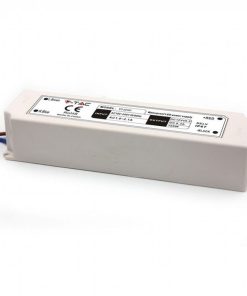 Plastic Power Supply 100w 12v 8.5a With 1 Output And Soldering Cables White Color 192x52x37mm Ip65