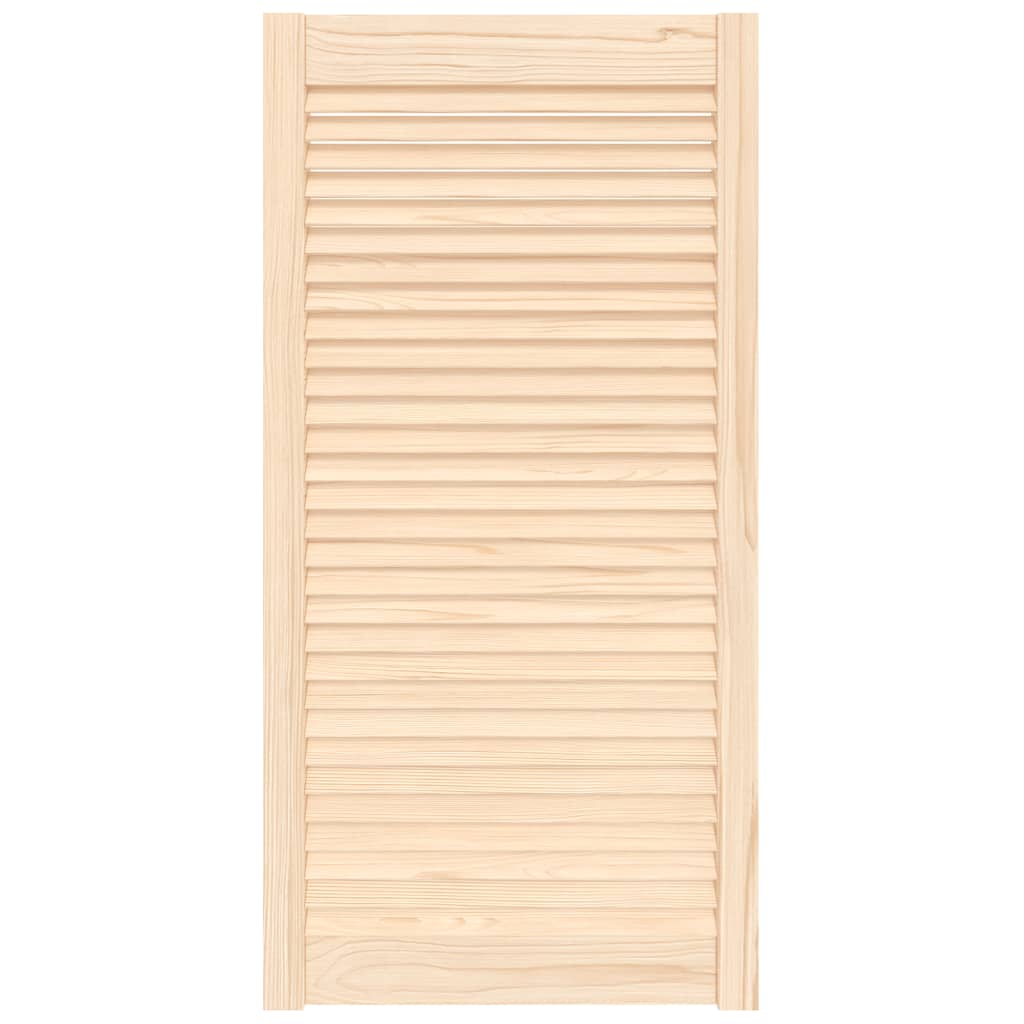 Anta Con Design A Lamelle 99,3x49,4 Cm In Legno Di Pino - Image 2