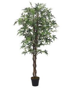 Acero Artificiale 224 Foglie 80 Cm Verde