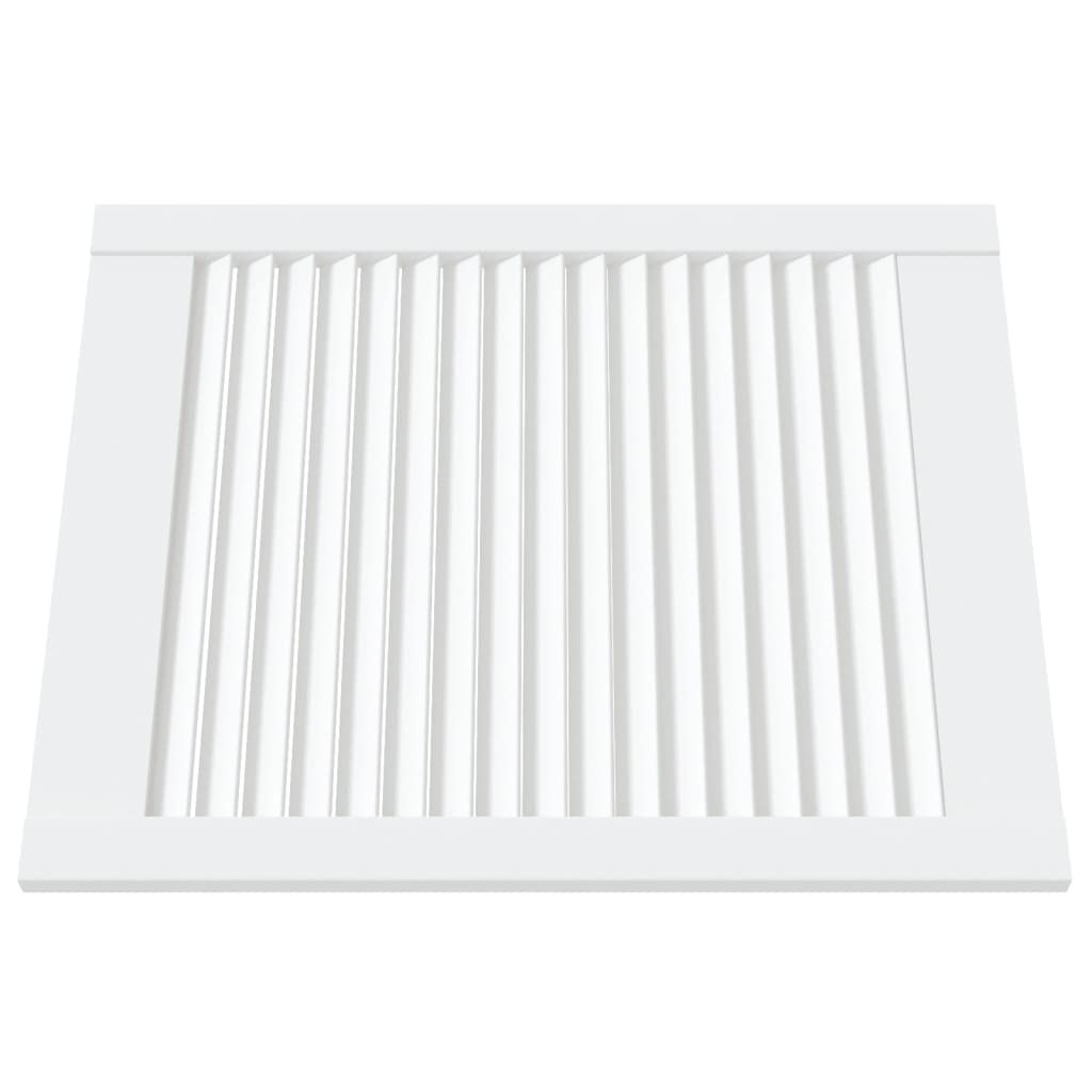 Ante A Lamelle 4 Pz Bianche 61,5x49,4 Cm In Legno Di Pino - Image 3