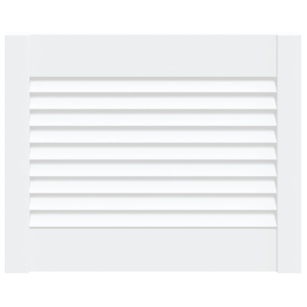 Anta A Lamelle Bianca 39,5x49,4 Cm In Legno Di Pino - Image 2