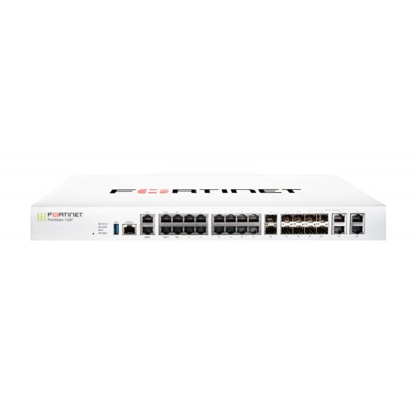 FortigatE-100f 22 Porte Ge Rj45 (incluse 2 Porte Wan, 1 P. Dmz, 1 P. Di Mgmt, 2 P. Ha, 16 P. Switch