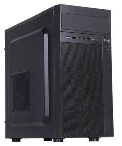 Itek Case Theon - Mid Tower, Matx, Psu 500w,  2xusb3, Full Black