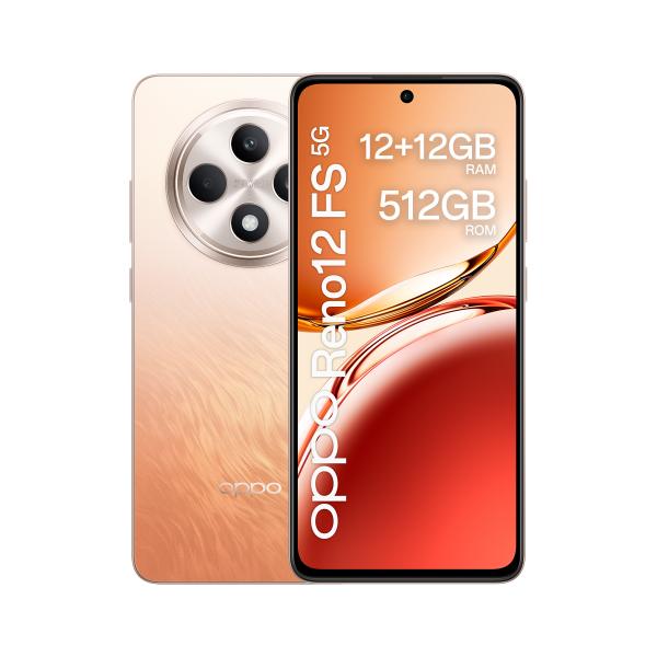 Oppo Reno 12fs 5g 12+512gb 6.67" Amber Orange Italia