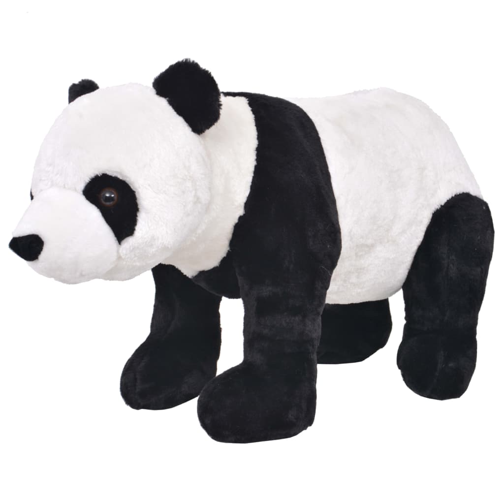 Panda In Peluche In Piedi Nero E Bianco Xxl